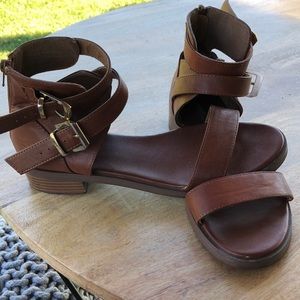 Gladiator style sandals